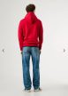 PEPE JEANS MACBETH férfi KAPUCNIS PULÓVER rugby red