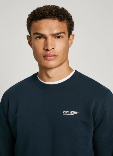 PEPE JEANS SAM CREW blue Férfi pulóver