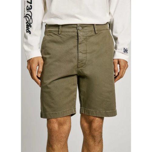 PEPE JEANS REGULAR CHINO SHORT stone green 