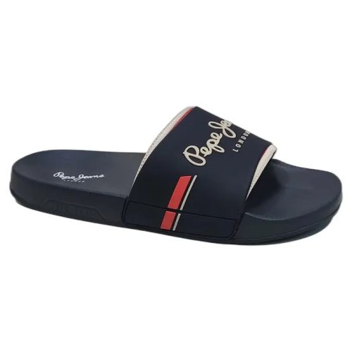 PEPE JEANS SLIDER GLAM M navy Férfi papucs