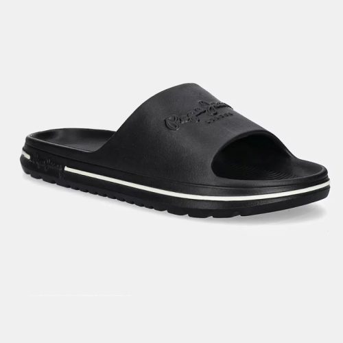 PEPE JEANS BEACH SLIDE M black Férfi papucs