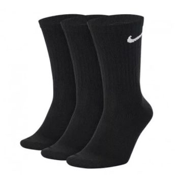 NIKE PERFORMANCE LIGHTWEIGHT CREW zokni 3p/cs fekete