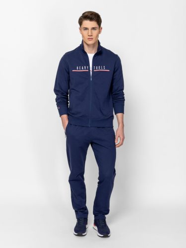 HEAVY TOOLS TEAM moonlight Férfi cipzáros pulóver