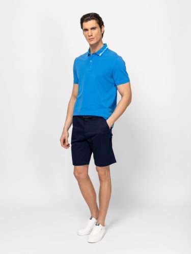 HEAVY TOOLS DIMORA midblue Férfi galléros póló