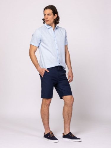 HEAVY TOOLS WILFRED navy Férfi vászon short