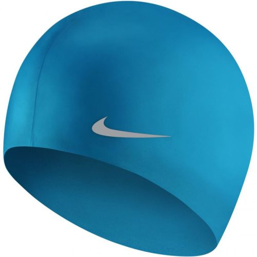 NIKE SILICONE YOUTH CAP blue Úszósapka