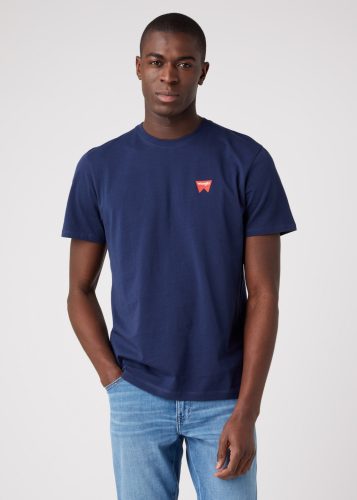 WRANGLER SIGN OFF TEE navy