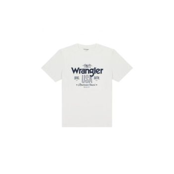 WRANGLER AMERICANA TEE worn white Férfi póló