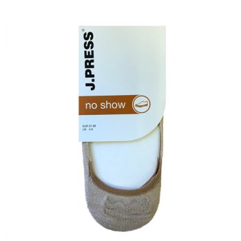 J.PRESS Női No Show zokni homokszín